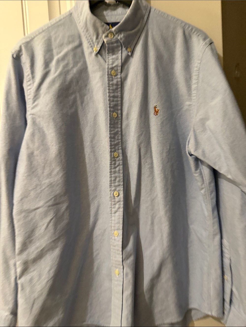 Polo Ralph Lauren Flesh Pony classic fit Dress Shirt large